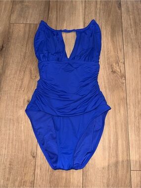 La Blanca Cobalt Blue One-Piece Swimsuit